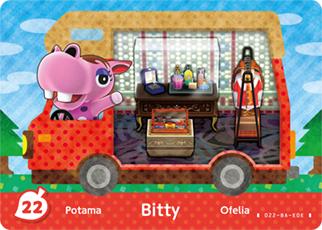 Bitty #22 [Animal Crossing Welcome Amiibo]