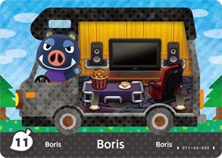 Boris #11 [Animal Crossing Welcome Amiibo]