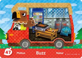 Buzz #47 [Animal Crossing Welcome Amiibo]