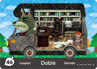 Dobie #46 [Animal Crossing Welcome Amiibo]