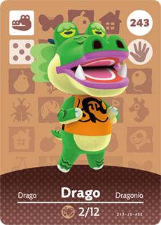 Drago #243 [Animal Crossing Series 3]