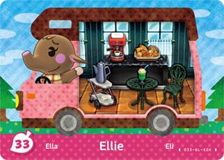 Ellie #33 [Animal Crossing Welcome Amiibo]