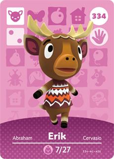 Erik #334 [Animal Crossing Series 4]