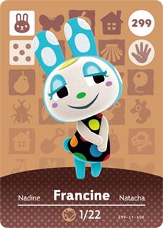 Francine #299 [Animal Crossing Series 3]