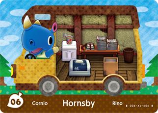 Hornsby #06 [Animal Crossing Welcome Amiibo]