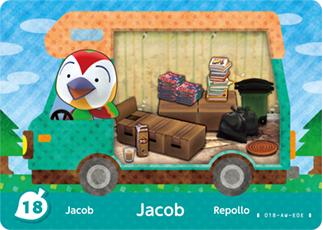 Jacob #18 [Animal Crossing Welcome Amiibo]