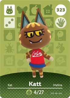 Katt #323 [Animal Crossing Series 4]