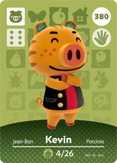 Kevin #380 [Animal Crossing Series 4]