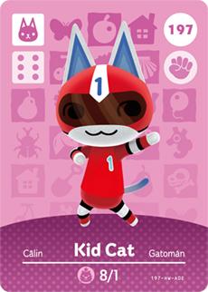 Kid Cat #197 [Animal Crossing Series 2]
