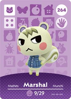 Marshal #264 [Animal Crossing Series 3]