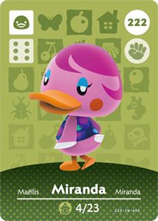 Miranda #222 [Animal Crossing Series 3]