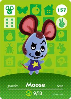 Moose #157 [Animal Crossing Series 2]