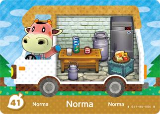 Norma #41 [Animal Crossing Welcome Amiibo]