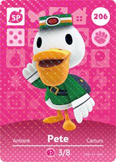 Pete #206 [Animal Crossing Series 3]