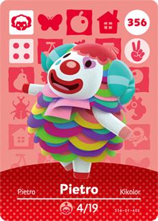 Pietro #356 [Animal Crossing Series 4]