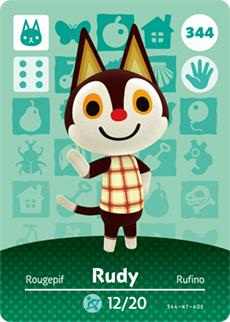 Rudy #344 [Animal Crossing Series 4]