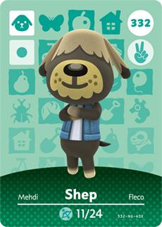 Shep #332 [Animal Crossing Series 4]