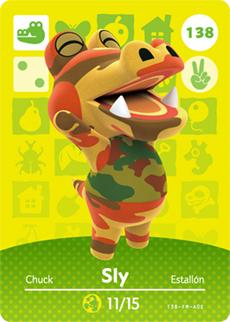 Sly #138 [Animal Crossing Series 2]