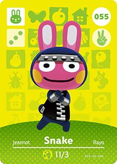 Snake #055 [Animal Crossing Series 1]