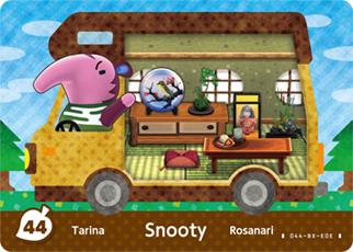 Snooty #44 [Animal Crossing Welcome Amiibo]