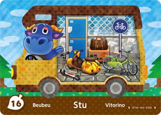 Stu #16 [Animal Crossing Welcome Amiibo]