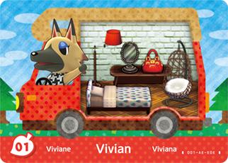 Vivian #01 [Animal Crossing Welcome Amiibo]