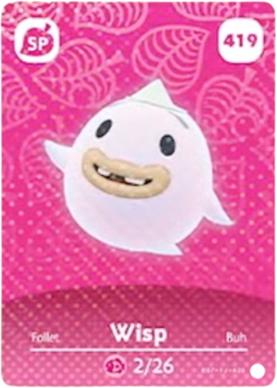 Wisp #419 [Animal Crossing Series 5]