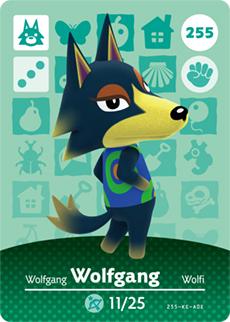 Wolfgang #255 [Animal Crossing Series 3]
