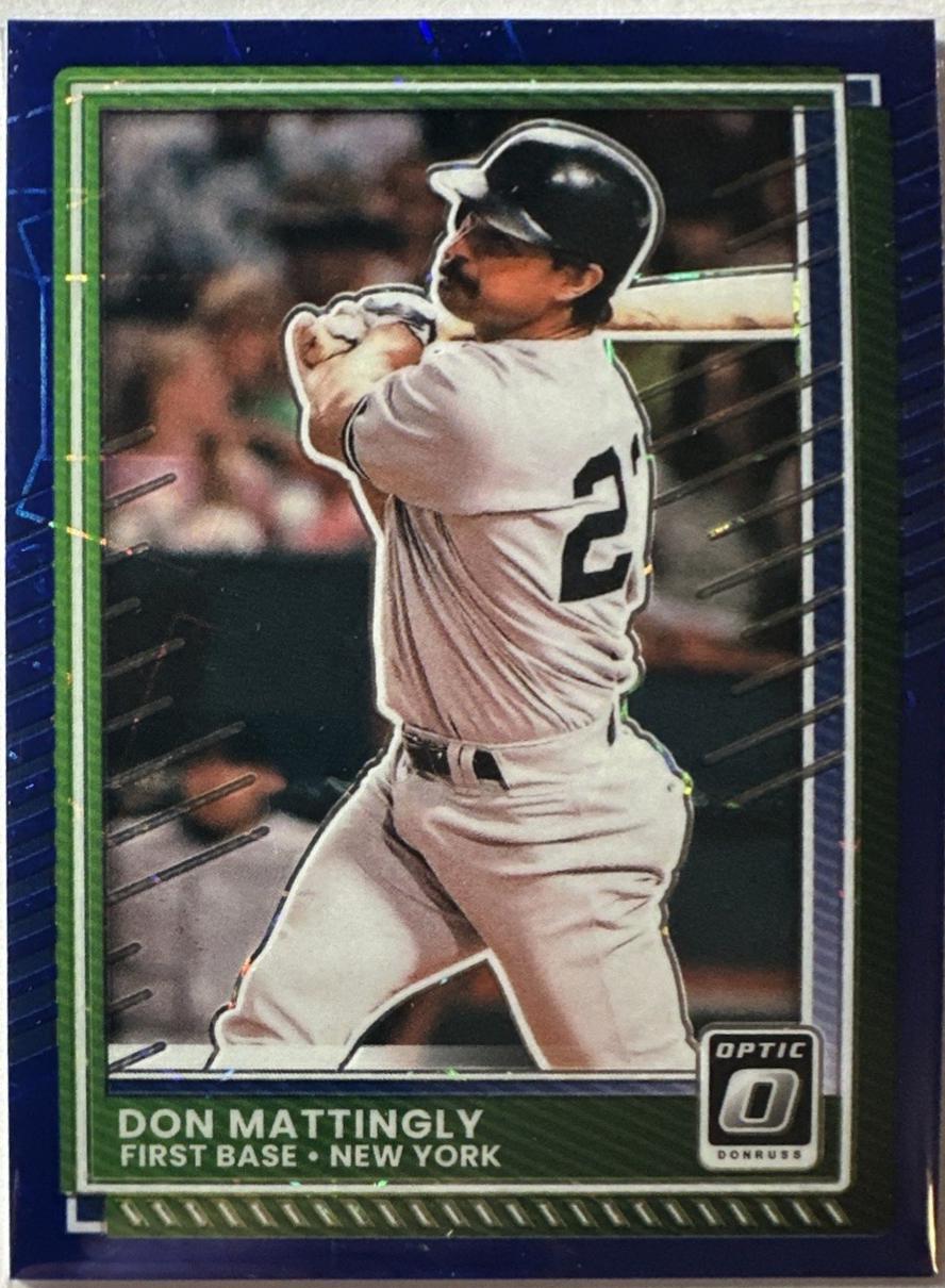 Don Mattingly [Blue Velocity Optic] #98