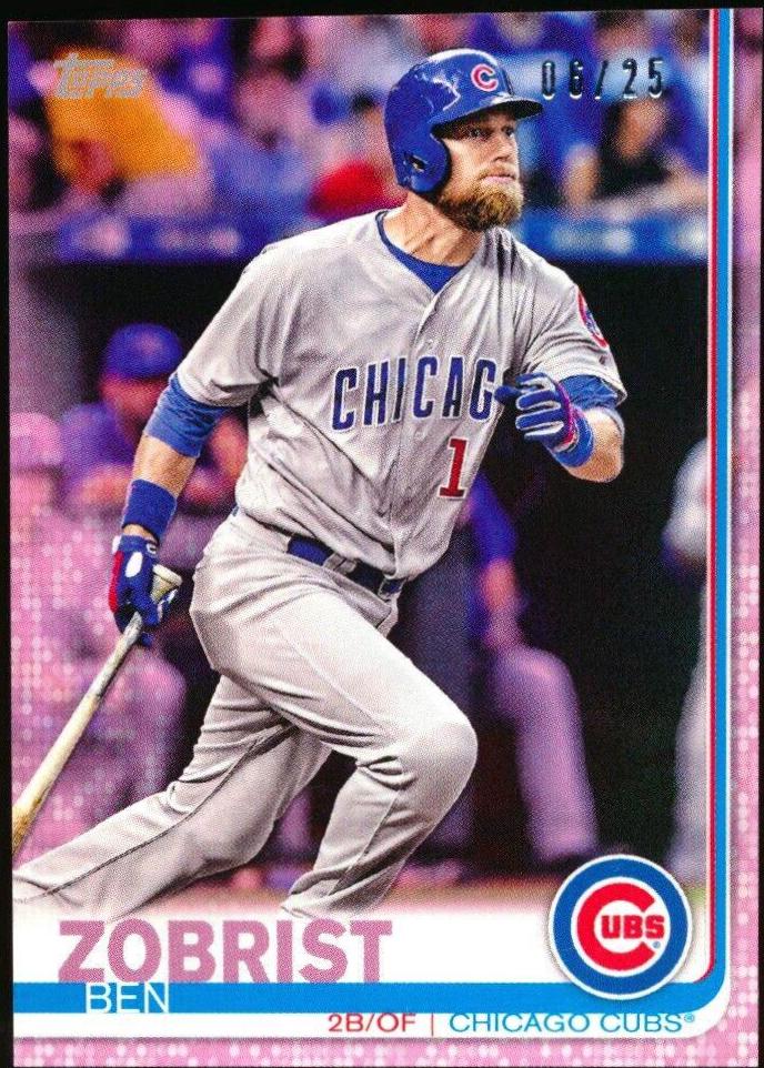 Ben Zobrist [Pink] #9