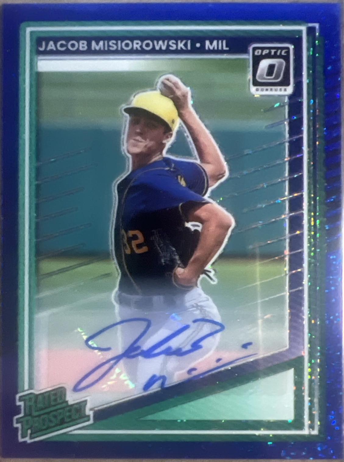 Jacob Misiorowski [Blue Glitter Optic Signature] #128