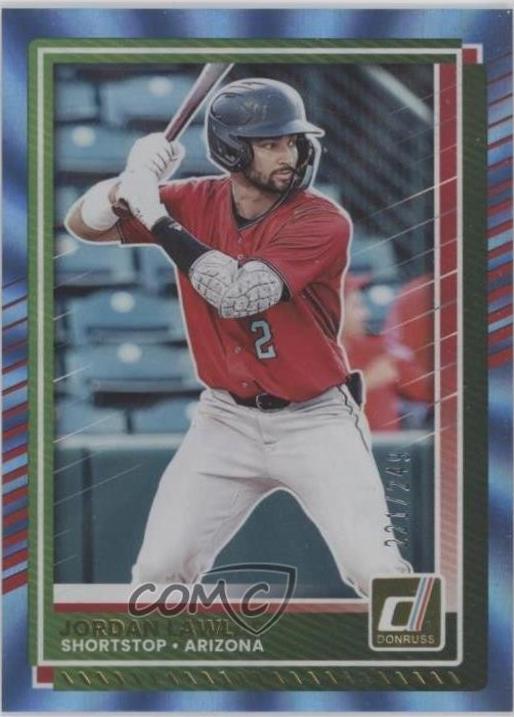 Jordan Lawlar [Carolina Blue Laser] #70