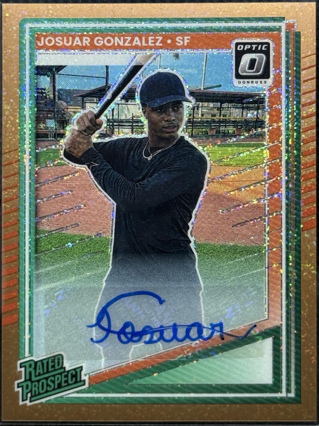 Josuar Gonzalez [Copper Glitter Optic Signature] #178