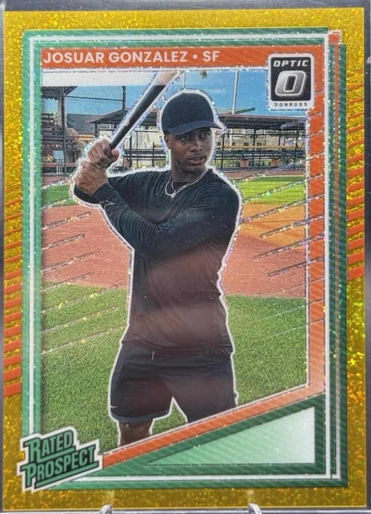 Josuar Gonzalez [Gold Glitter Optic] #178