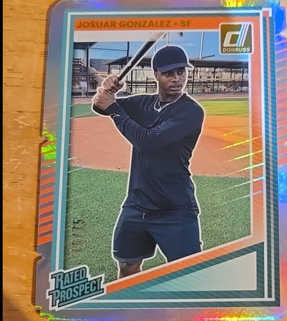 Josuar Gonzalez [Silver Die-Cut] #178