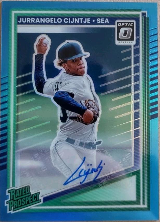 Jurrangelo Cijntje [Carolina Blue Optic Signature] #132