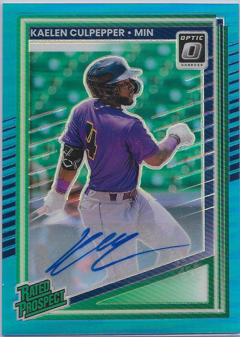 Kaelen Culpepper [Carolina Blue Optic Signature] #120