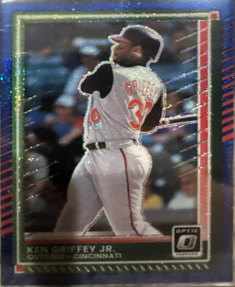 Ken Griffey Jr. [Blue Glitter Optic] #24