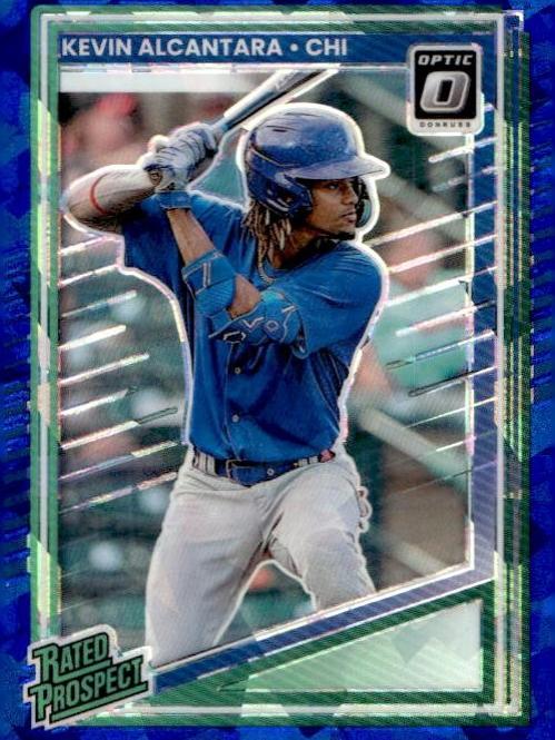 Kevin Alcantara [Blue Cracked Ice Optic] #122