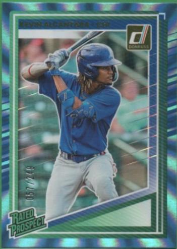 Kevin Alcantara [Carolina Blue Laser] #122