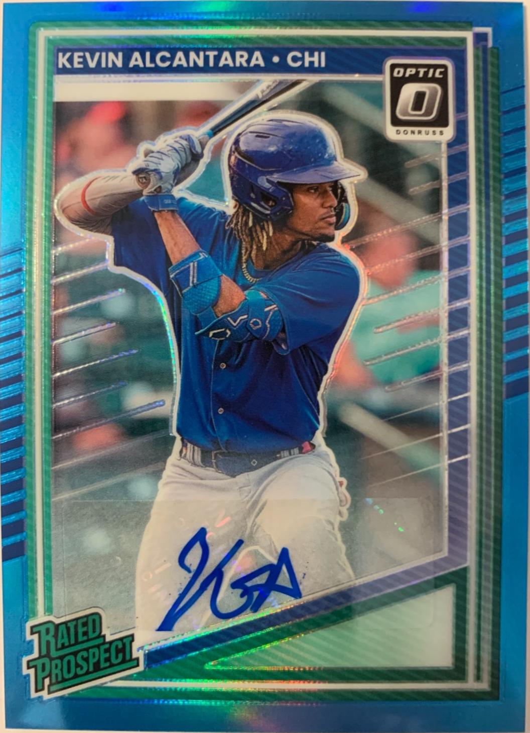 Kevin Alcantara [Carolina Blue Optic Signature] #122