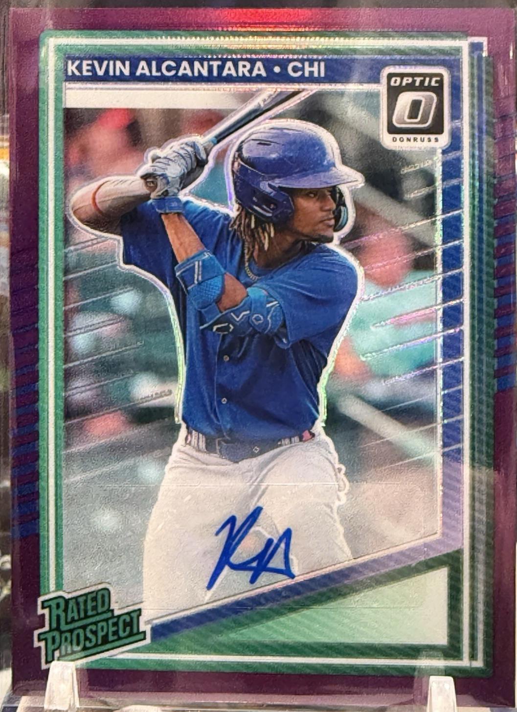 Kevin Alcantara [Purple Optic Signature] #122