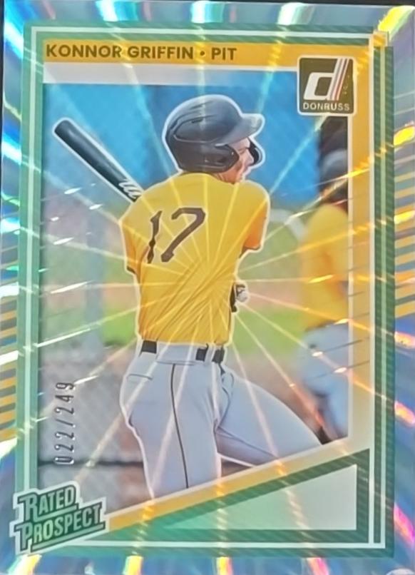 Konnor Griffin [Carolina Blue Laser] #123