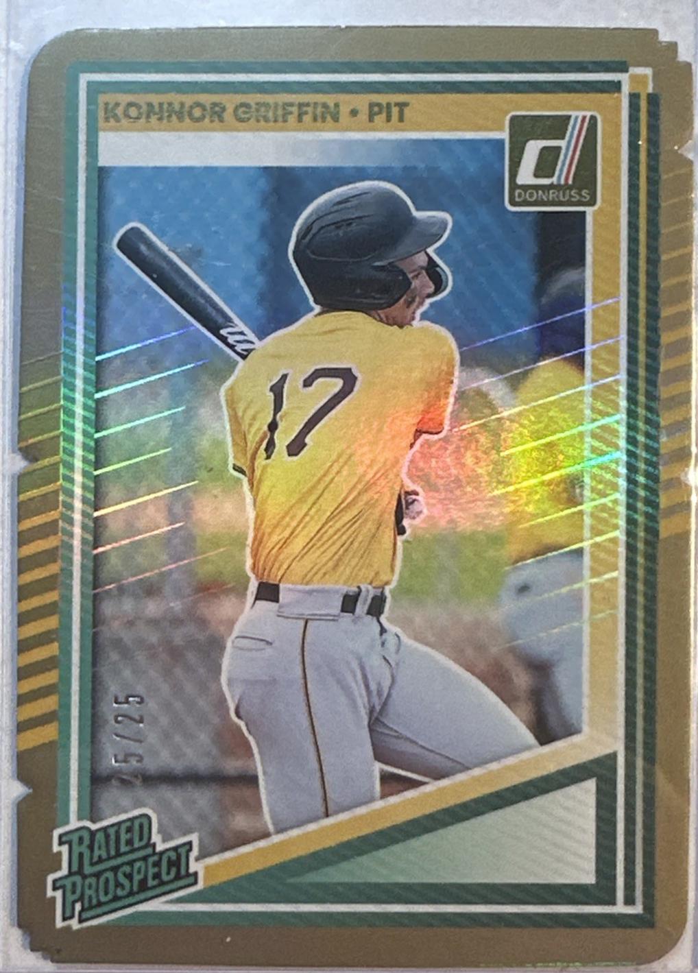 Konnor Griffin [Gold Die-Cut] #123