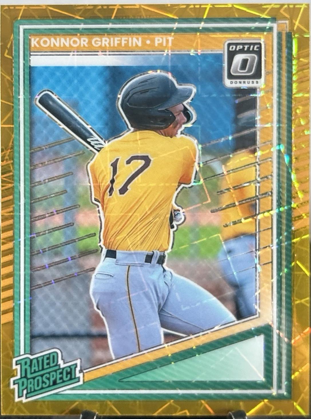 Konnor Griffin [Gold Velocity Optic] #123