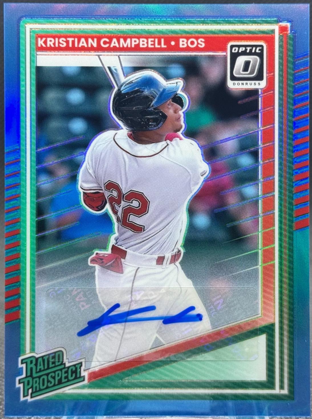 Kristian Campbell [Carolina Blue Optic Signature] #151
