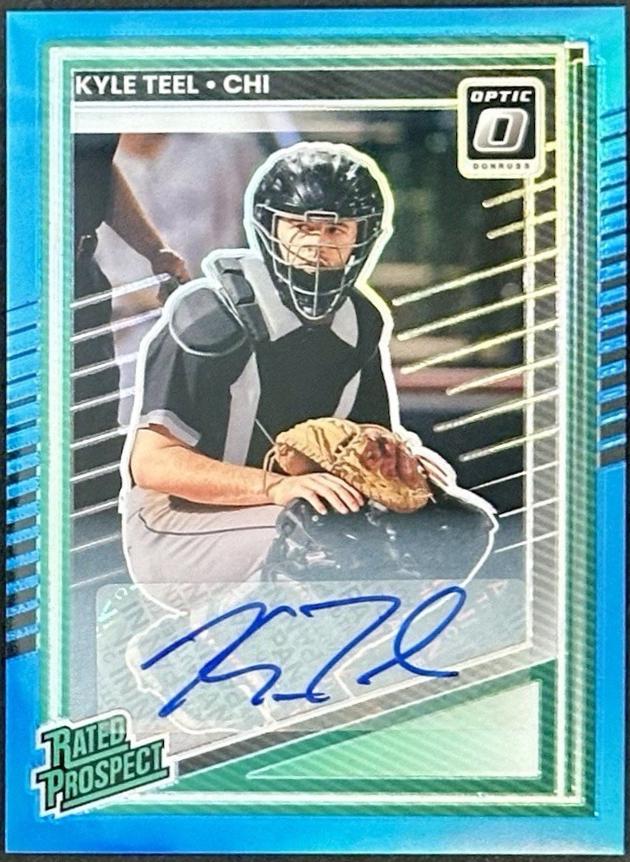 Kyle Teel [Carolina Blue Optic Signature] #102