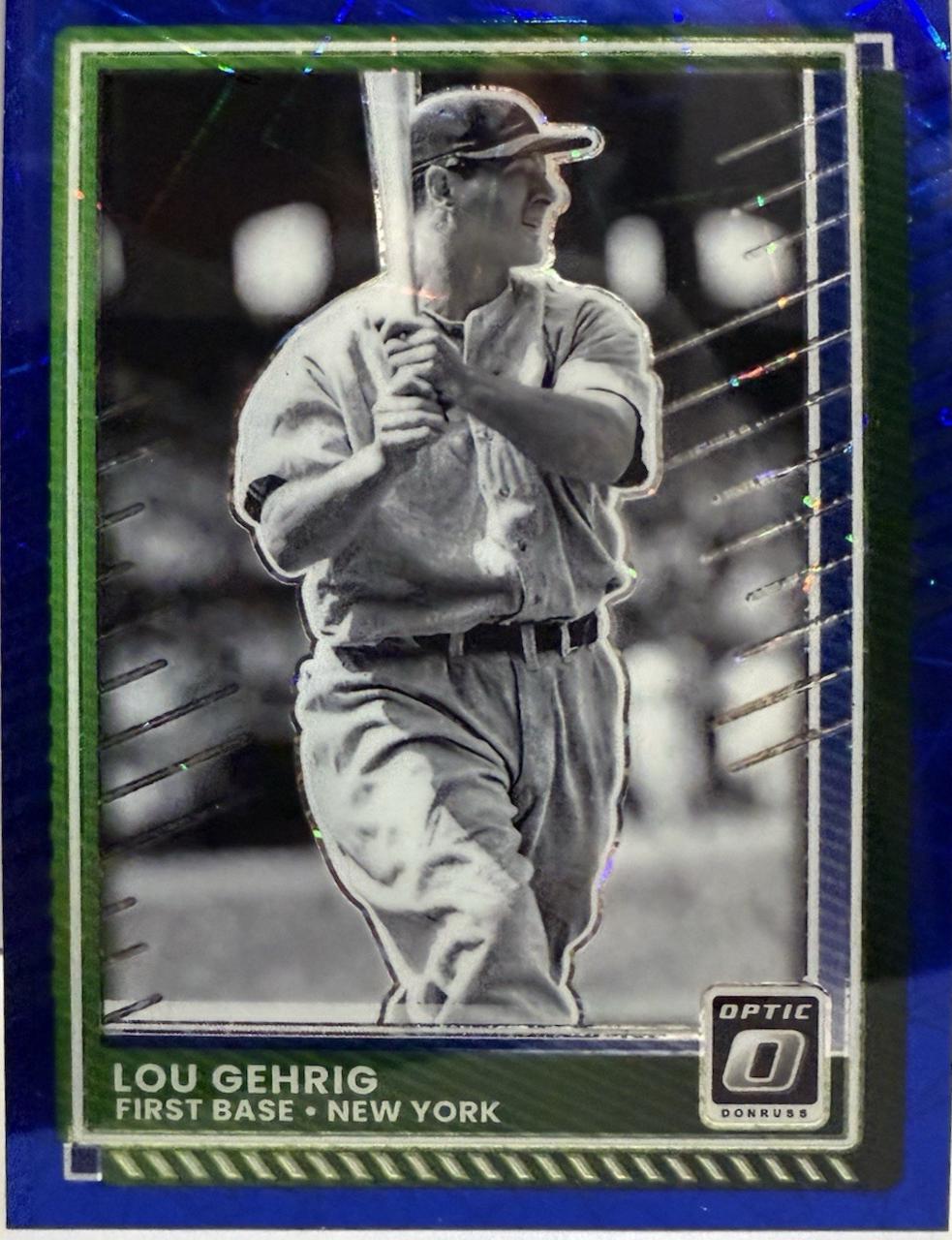 Lou Gehrig [Blue Velocity Optic] #55