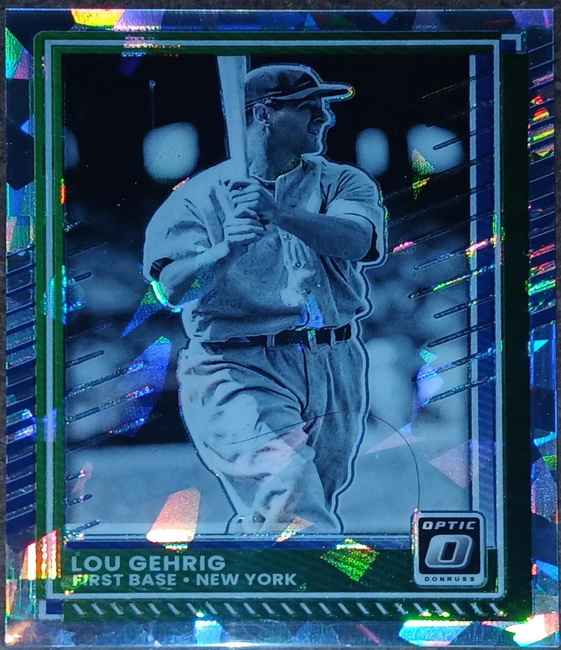 Lou Gehrig [Cracked Ice Optic] #55