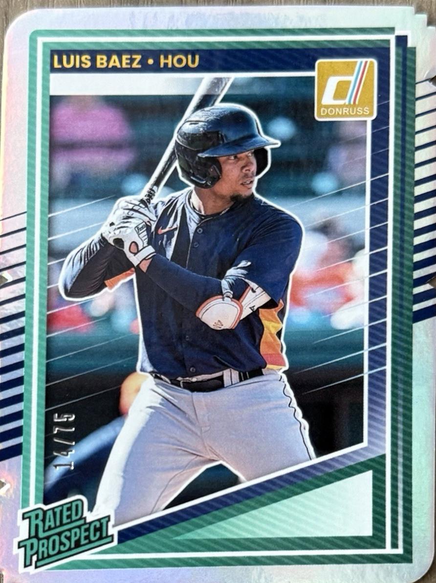 Luis Baez (OF) [Silver Die-Cut] #144